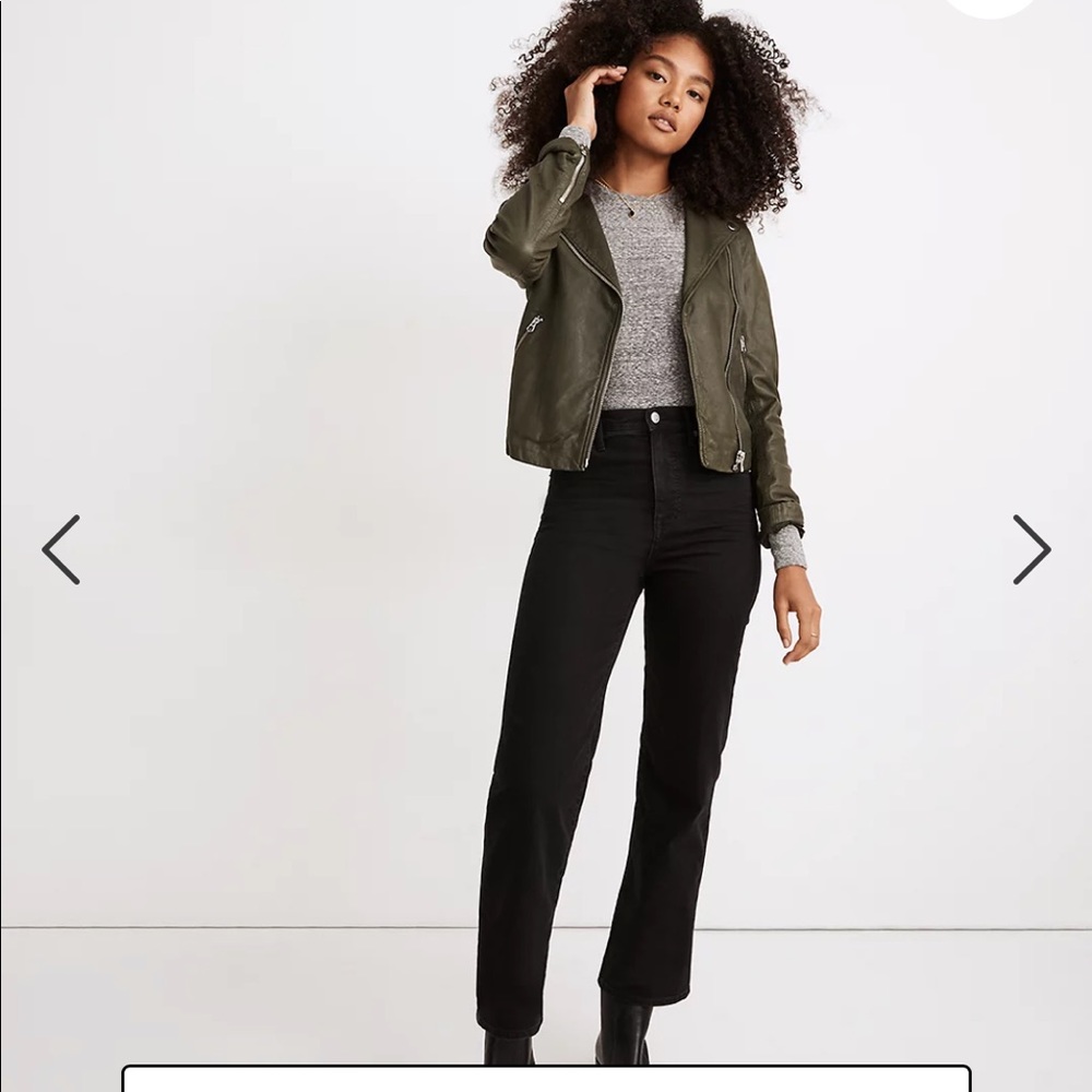 Madewell Slim Wide-Leg jean in Lunar Wash